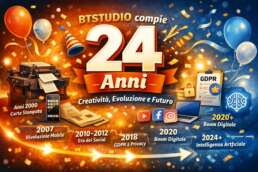 BTSTUDIO compie 24 anni: creatività, evoluzione e futuro